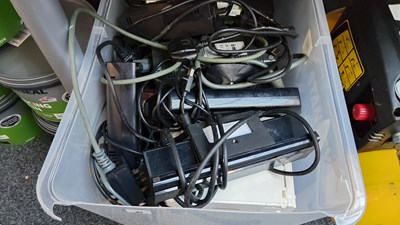 Lot 49 - Box of UnTested Xbox’s and Xbox 360 With Games and wires
