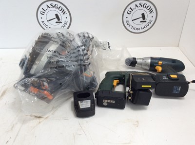 Lot 261 - Qty of power tools with chargers