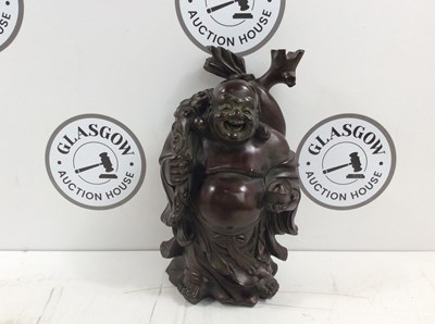 Lot 80 - Large Wooden Buddha Statue