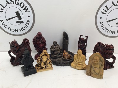Lot 90 - Collection Of Buddhas & Asian Figures