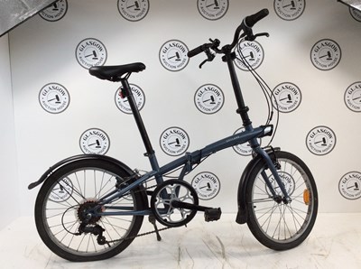 Lot 209 - Oxylane folding blue bike