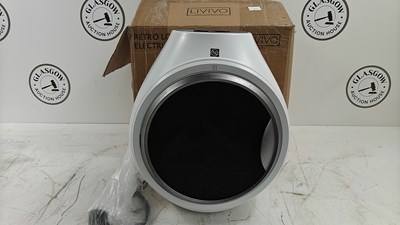 Lot 37 - Retro Log Fire Electric Heater