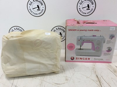 Lot 265 - 2 Singer Sewing Machine