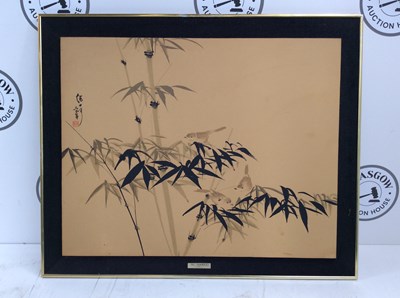 Lot 77 - Big Bamboo By Charles Chu Painting
