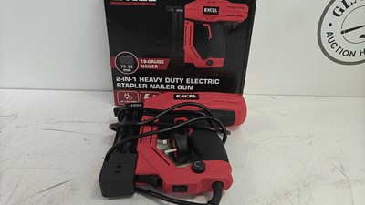 Lot 26 - Excel 2in1 Heavy Duty Electric/Plug In Nail Gun