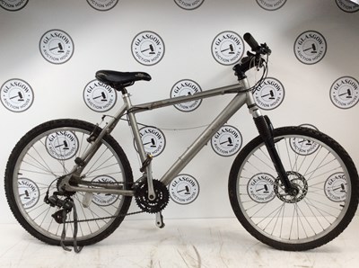 Lot 198 - Silver Hardframe Bike