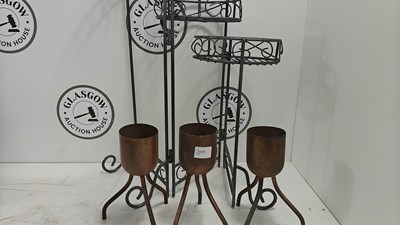 Lot 27 - Plant stand bundle