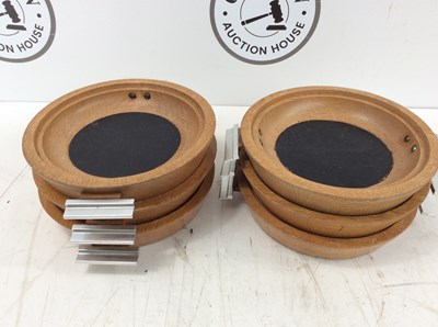 Lot 77 - 6 church collection plates