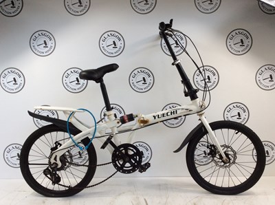 Lot 210 - Yuechi Folding City Bike W/Rack