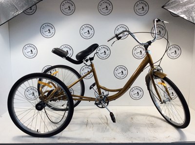 Lot 220 - Golden Trike With Back Support Seat