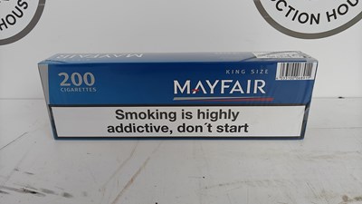 Lot 162 - 200 Mayfair cigarettes