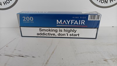 Lot 173 - 200 Mayfair cigarettes