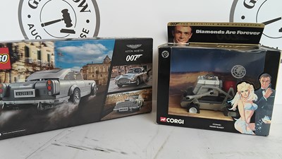 Lot 106 - 2 collectable 007 items including lego