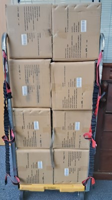 Lot 207 - Cage of heavy bamboo chopping boards