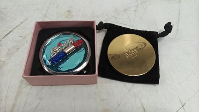 Lot 167 - 2 compact mirrors