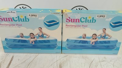 Lot 270 - 2 inflatable swimming pools