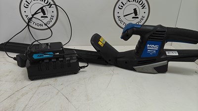 Lot 56 - McAllister cordless hedge trimmer