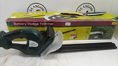 Lot 53 - Bare unit hedge trimmer in box
