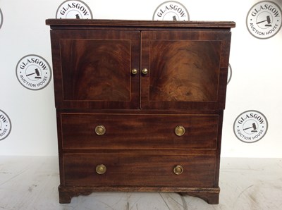 Lot 225 - Small antique cabinet