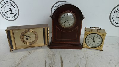 Lot 259 - 3 vintage clocks