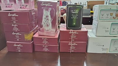 Lot 244 - Large qty of boxed glassware