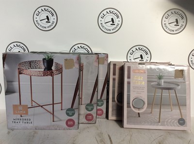 Lot 58 - 5 Side Tables In Various Styles