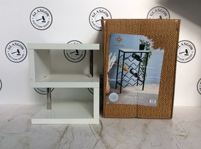 Lot 248 - Wine Rack with Built White Unit