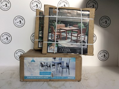 Lot 263 - Qty of Mixed New Furniture Not Complete Sets