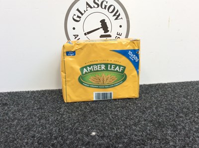 Lot 150 - 10x50g Amber Leaf Tobacco Pouches