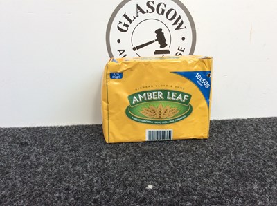 Lot 139 - 10x50g Amber Leaf Tobacco Pouches