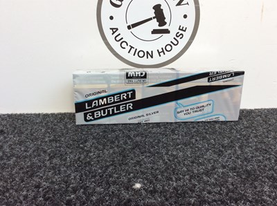 Lot 139 - One Carton Of 10x20 Deck Of Lambert & Butler Cigarettes