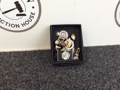 Lot 102 - Silver Spoon Clan Badges Eastern Star Collectables