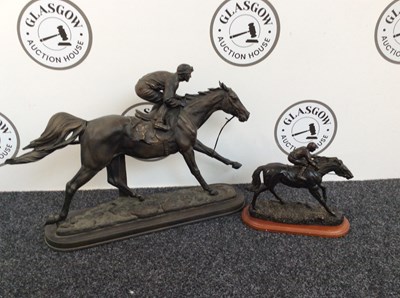 Lot 77 - 2 Racehoorse Figures