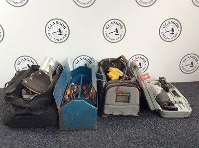 Lot 261 - Qty Of Tool Boxes & Tool Bags