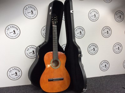 Lot 123 - Sheffield acoustic guitar in case