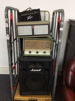 Lot 189 - Cage of sound equipment UnTested