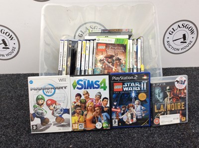 Lot 167 - Mix of computer games