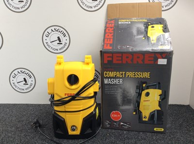 Lot 58 - Ferrex 1400w compact Pressure Washer unested