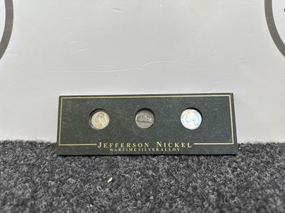 Lot 142 - Set Of Jefferson Nickel Wartime Silver Alloy