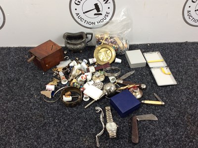 Lot 220 - Qty Of Costume Jewellery & Watches & Misc