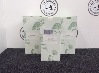 Lot 7 - Three Candle Lamp Warmers