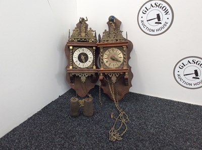 Lot 103 - Pair Of Cukoo Clocks