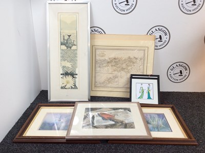 Lot 133 - Qty Of Prints, Pictures & Maps
