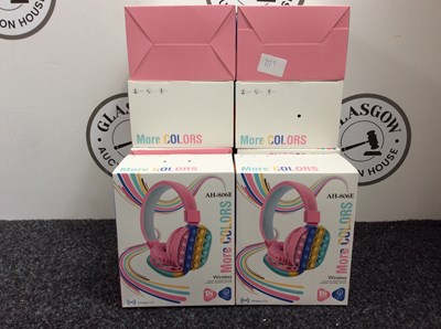 Lot 9 - 10 Sets Of Kids POP Headphones