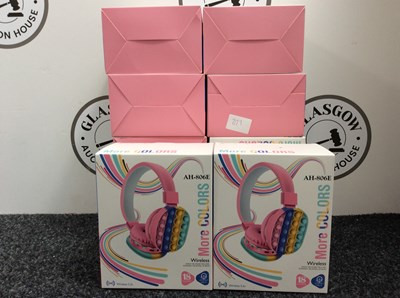 Lot 161 - 10 Sets Of Kids POP Headphones