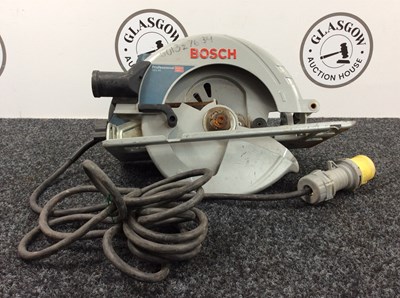 Lot 24 - Bosch 110v Circular Saw Tested Working