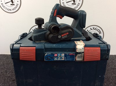 Lot 171 - Bosch Professional Battery Planer With Case (Bare unit)