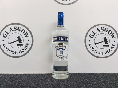 Lot 86 - Smirnoff Vodka Blue Label 1L