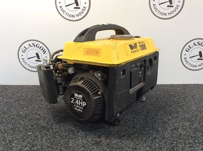 Lot 229 - Wolf Power 1100 Generator