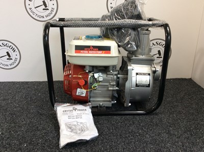 Lot 126 - Crytec Power Petrol Water Pump 3”